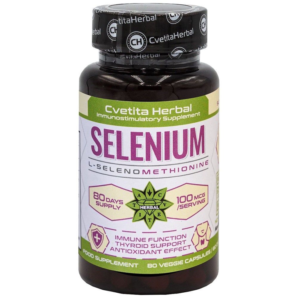 Selen 100 mcg 80 kapsula