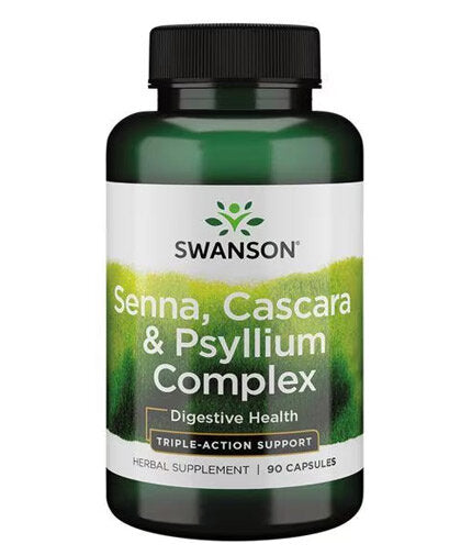 Senna/Psyllium/Cascara Complex 550 mg - 90 kapsula