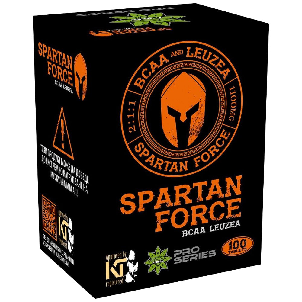 Spartan Force BCAA Leuzea 100 tableta