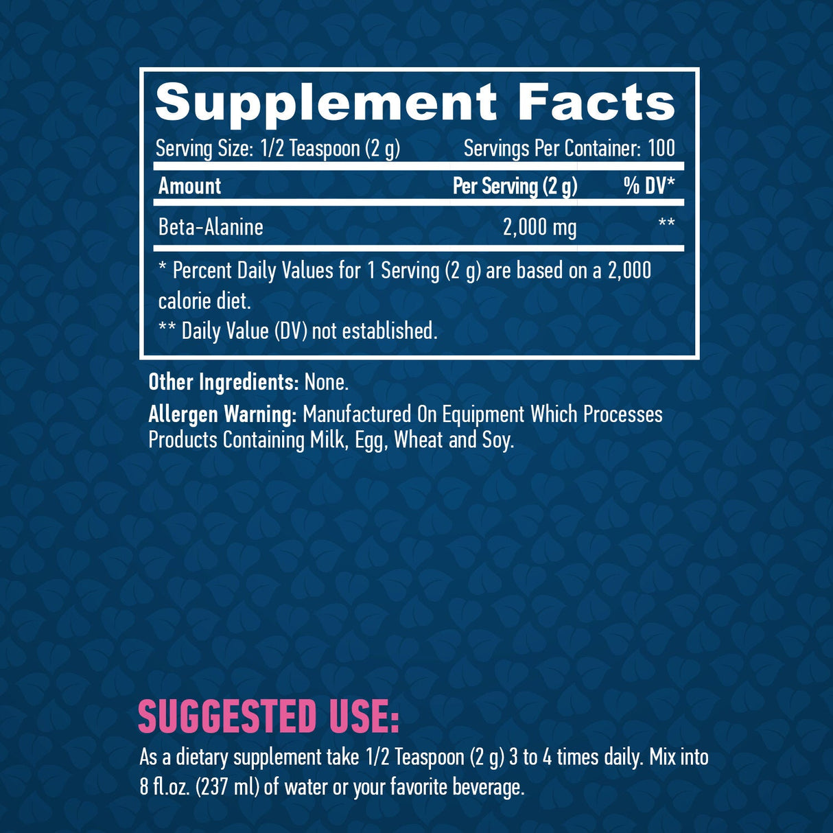 Sportski Beta-Alanin 200g