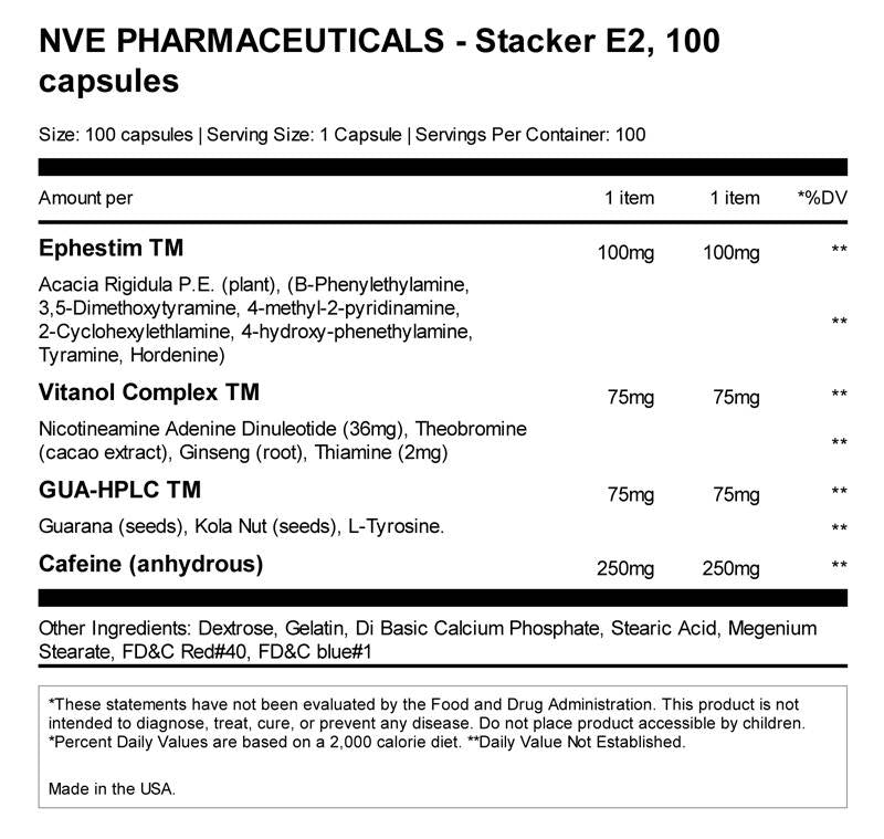 E2 xtreme 100 kapsula