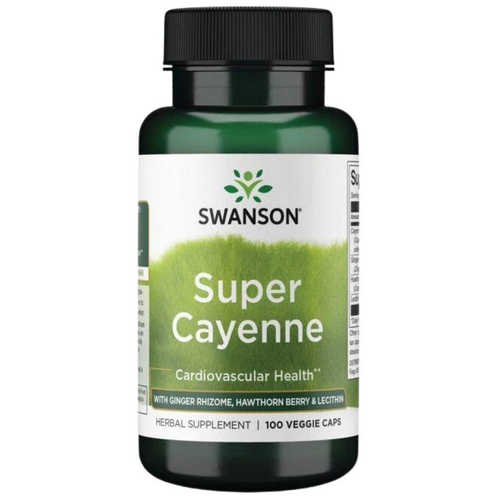 Super Cayenne | Sa đumbirom i glogom 100 kapsula