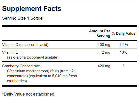 Super snažan koncentrat brusnice 420 mg - 60 gel kapsula