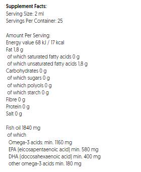 Super Strong Liquid Omega Kids 1160 mg - 50 ml