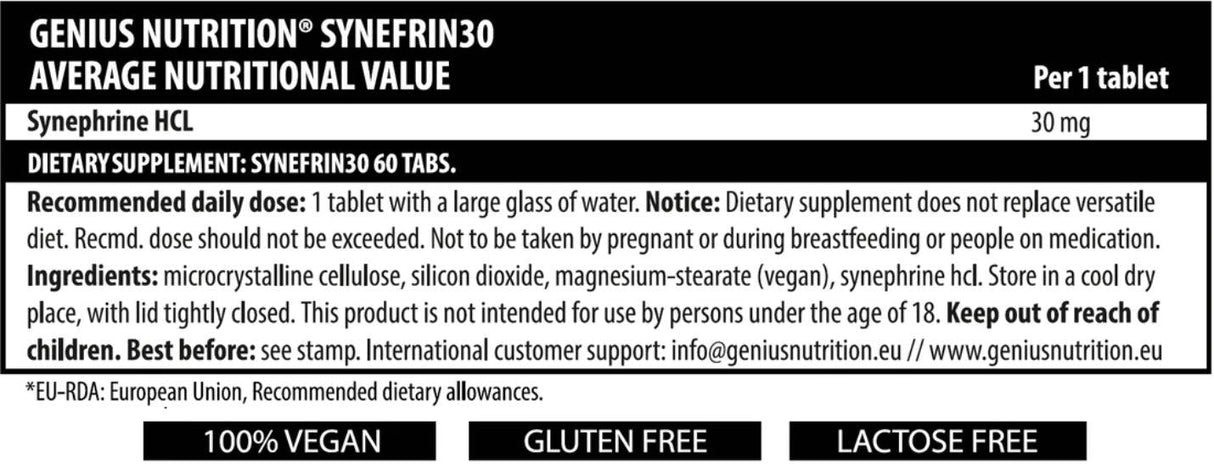 Synefrin 30 - 60 tableta