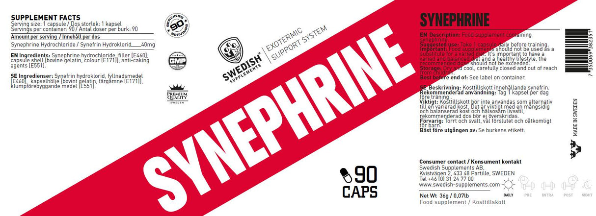 Synephrine HCL - 90 kapsula