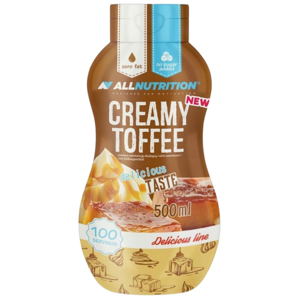 Sirup bez kalorija | Creamy Toffee - 500 ml
