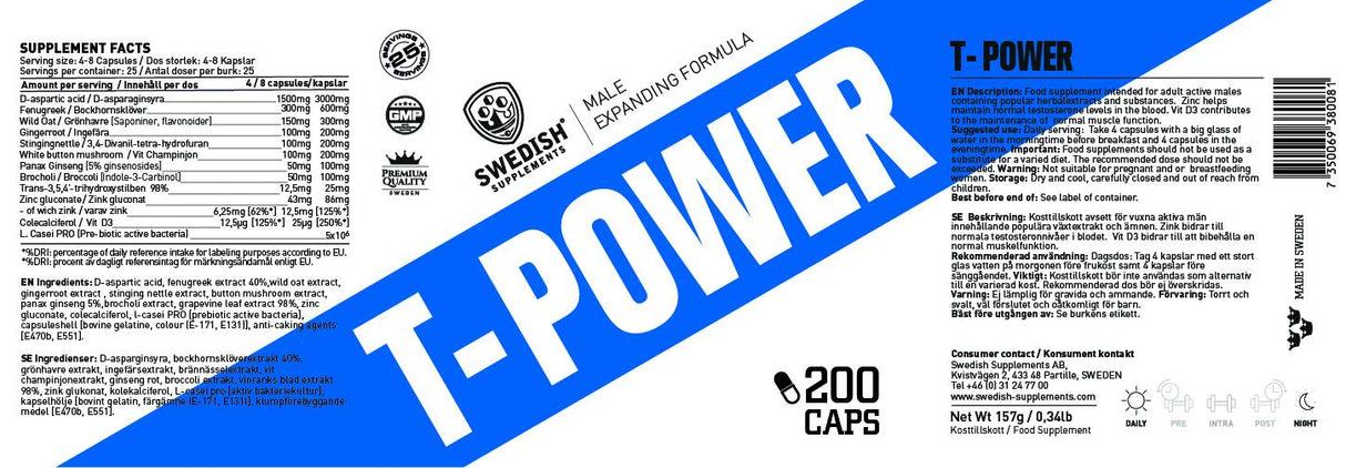 T-Power - 200 kapsula