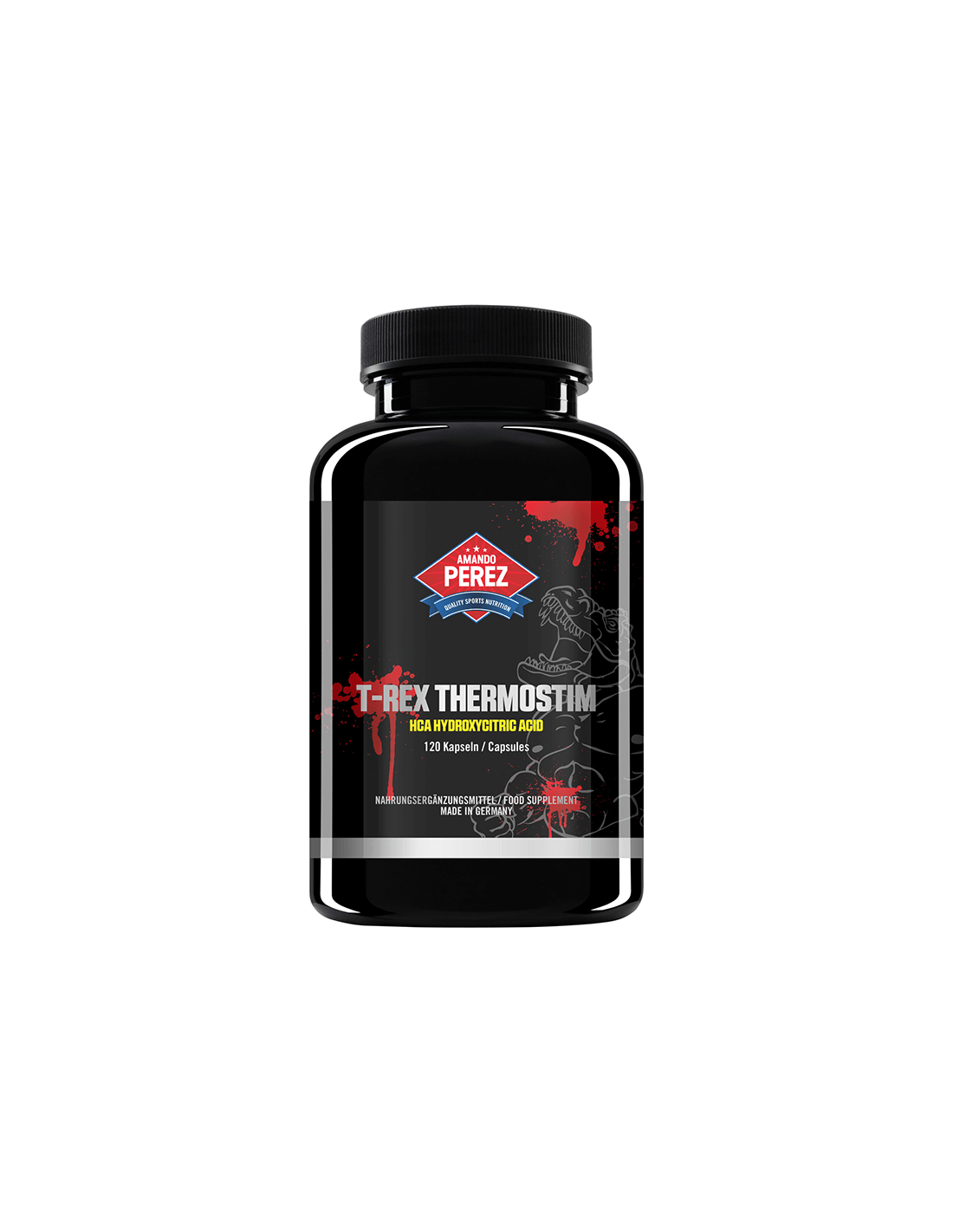 T-REX ThermoStim (HCA Hydroxycitric acid)/prirodna formula sagorjevača masti, 120 kapsula