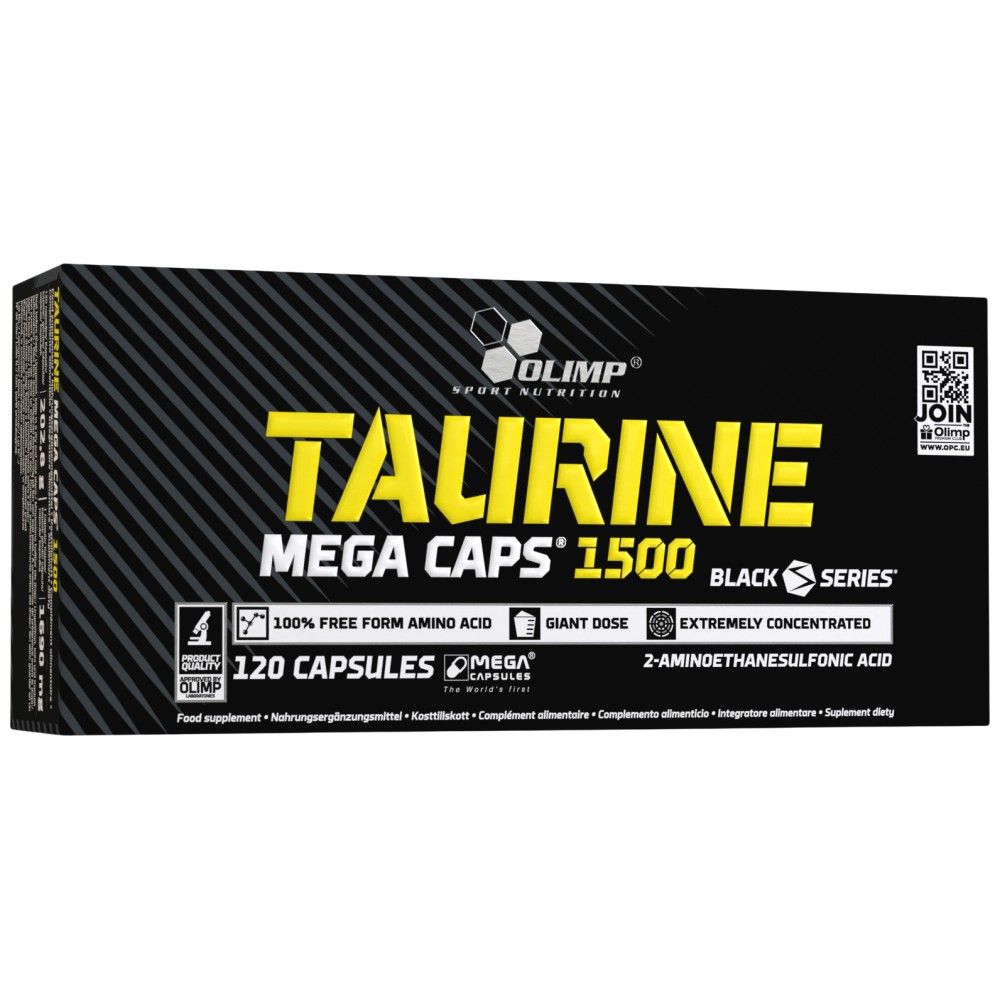 Taurine Mega Caps - 120 kapsula