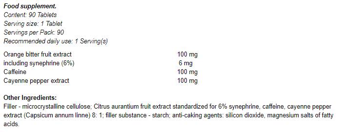 Thermo 3D masti sagorijevač 90 tableta