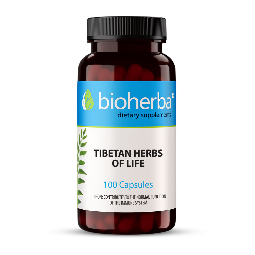 Tibetanske biljke života 200 mg - 100 kapsula
