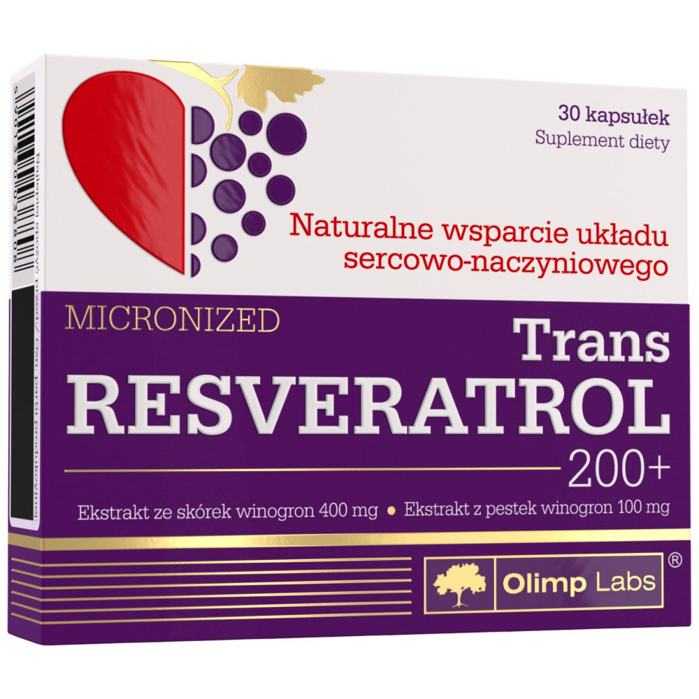 Trans Resveratrol 200+ - 30 kapsula