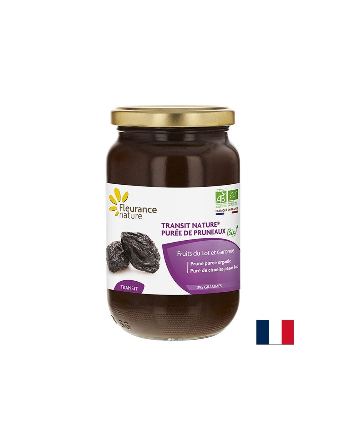 Kašica od suhih šljiva Transit Nature - Organic, 295 g Fleurance Nature