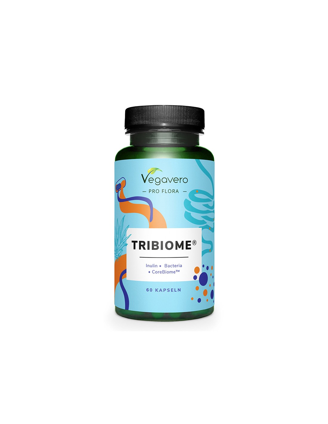 Inulin + Probiotic Tribiome® - 10 milijardi aktivnih probiotika, 60 kapsula