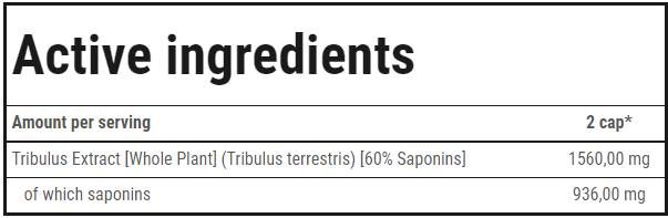 Tribulon - Tribulus Terrestris | Elite Men's Formula - 120 kapsula
