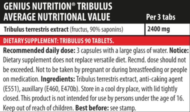 Tribulus - 90 tableta