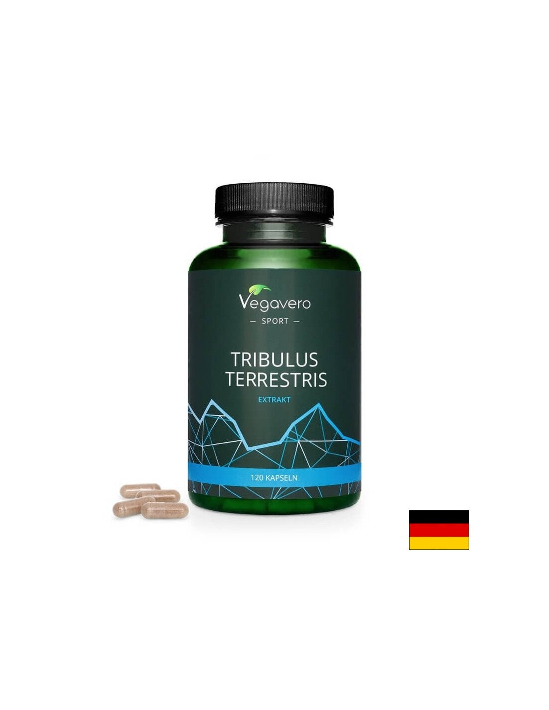 Tribulus Terrestris/ Tribulus Terrestris (Bakini zubi), 120 kapsula, 100% veganski <tc>Vegavero</tc>