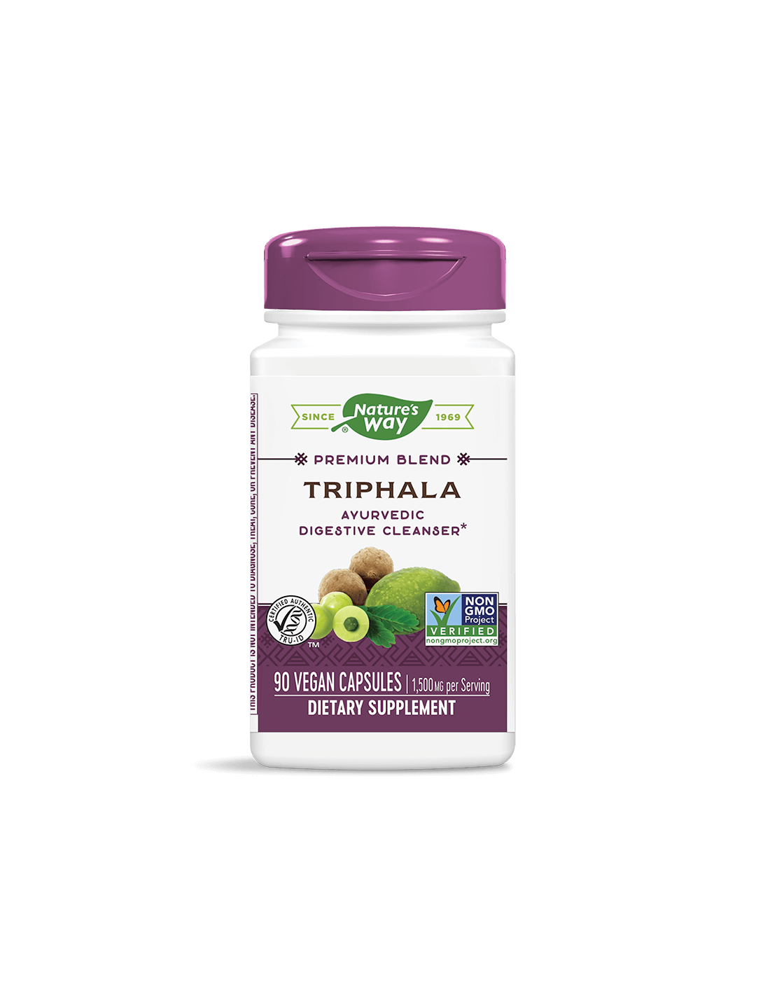 Triphala 500 mg - 90 kapsula