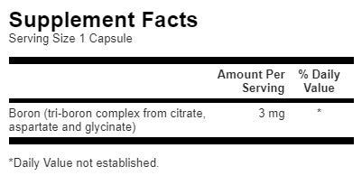 Triple Boron Complex 3 mg - 250 kapsula