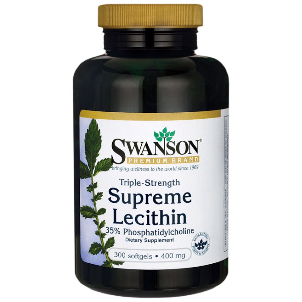 Triple Strength Supreme Lecithin 300 gel kapsula