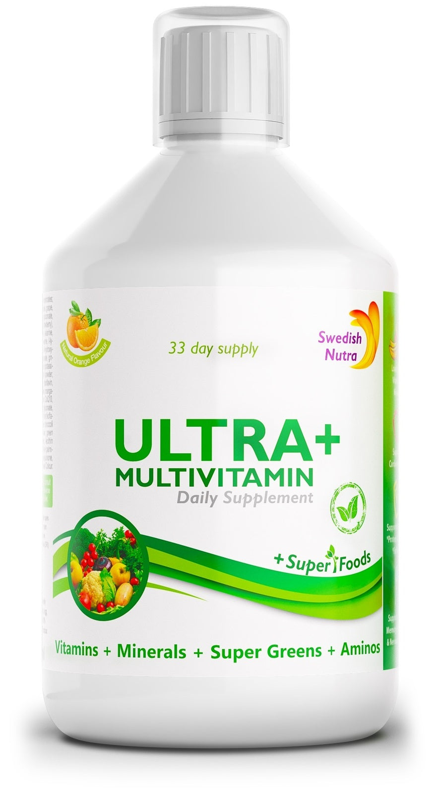 Ultra+ - vitamini + minerali + zelena mješavina + kolagen /500 ml/
