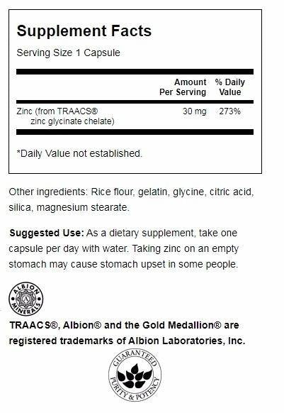 Ultra Albion Chelated Zinc 30 mg 90 kapsula