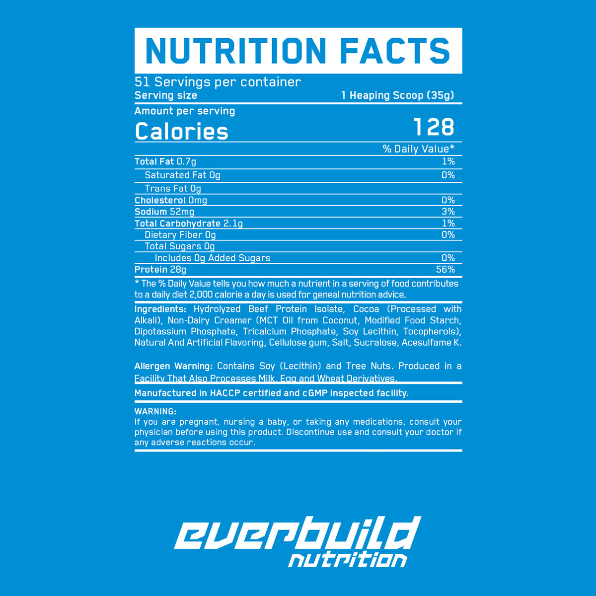 Ultra Premium 100% izolat goveđih proteina - 1,816 kg