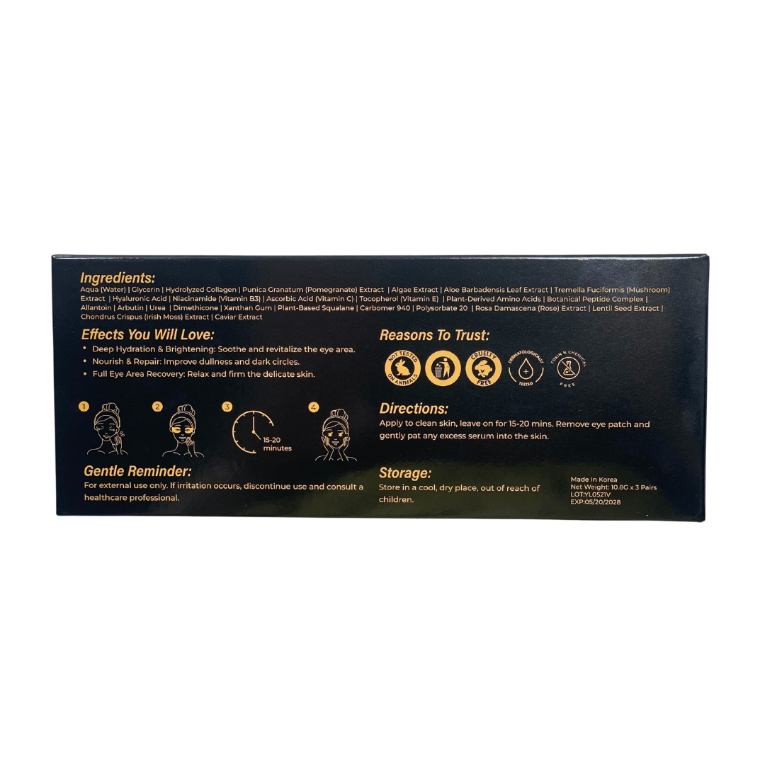 Kavijar polipeptida Essence Esce Flaster - intenzivni kolagen i hidratantna njega (3 PCS)