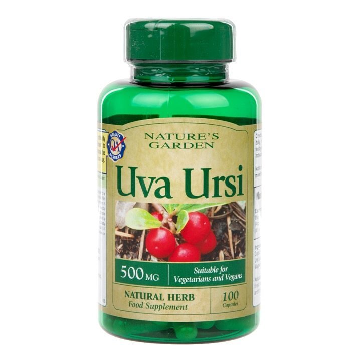 Medvjeđe grožđe (Uva Ursi) 500mg 100 kapsula HOLLAND & BARRETT