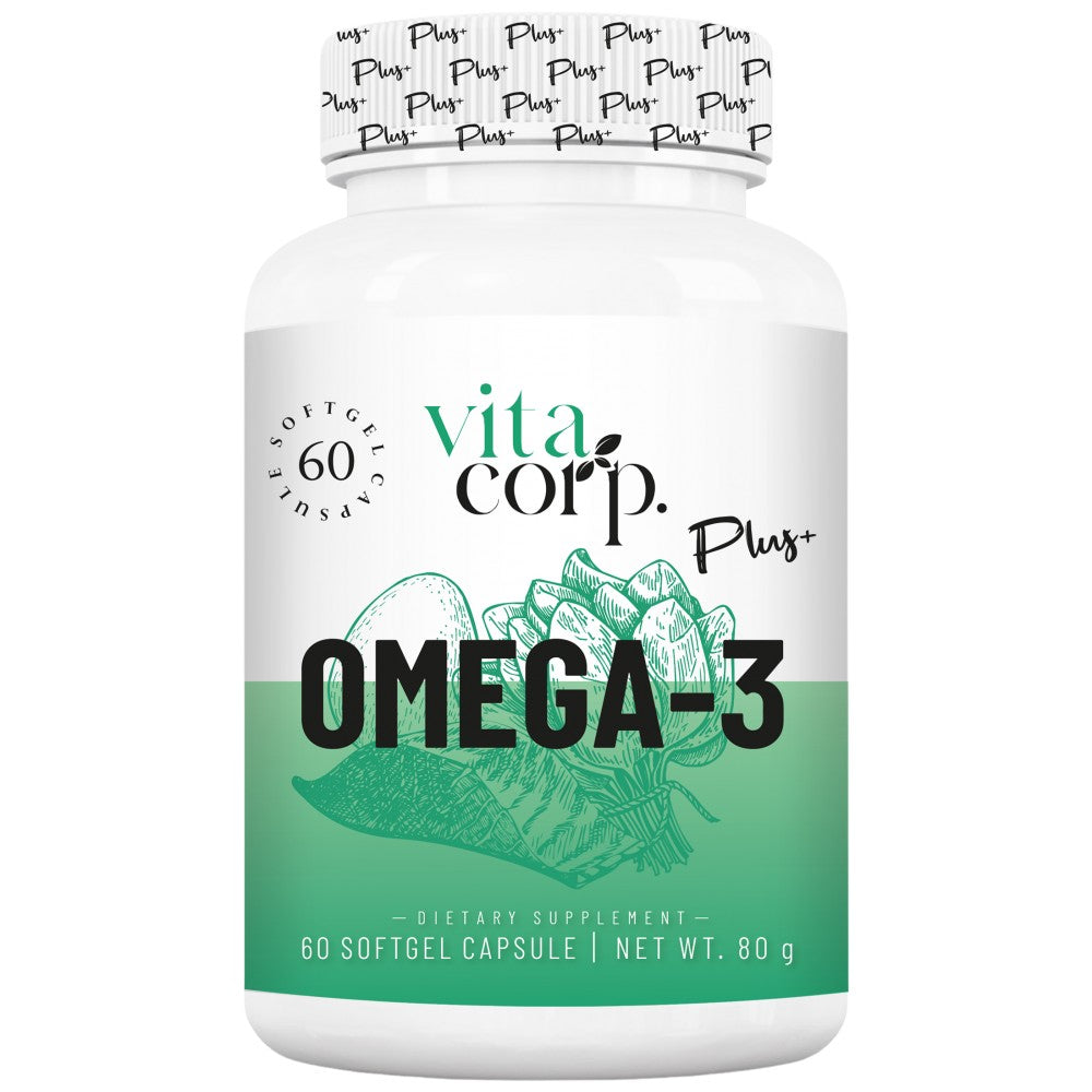 Omega -3 riblje ulje 1000 mg - 60 gel kapsula