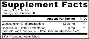 Veganski hondroitin + glukozamin 60 tableta