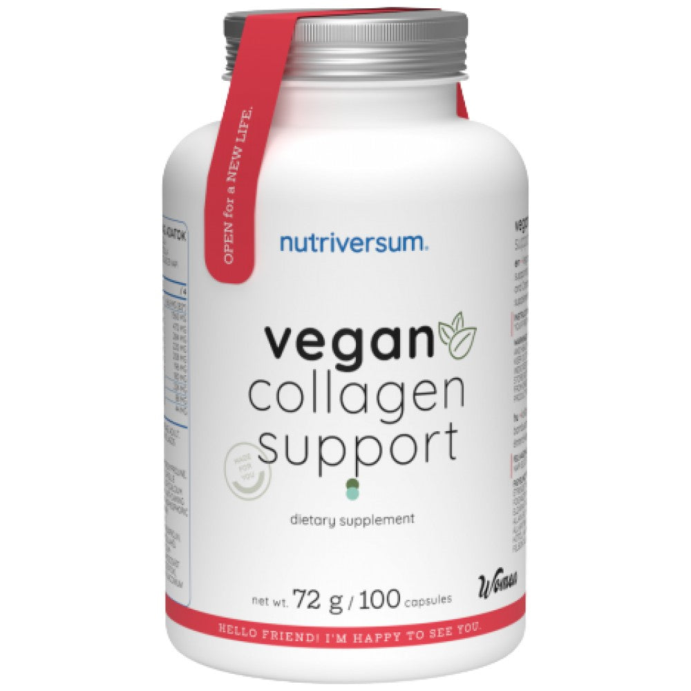 Vegan Collagen Support/s hijaluronskom kiselinom i aminokiselinama - 100 kapsula