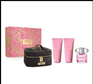 <tc>VERSACE</tc> Božićni set od 4 komada, Bright Crystal Eau De Toilette u spreju 90 ml