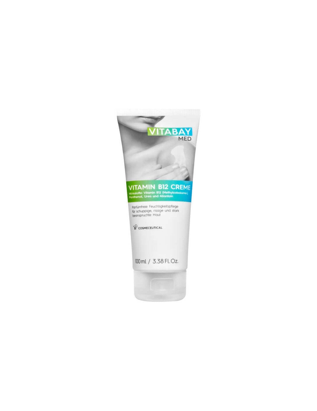 Vitamin B12 Cream/Krema s vitaminom B12 (metilkobalamin), pantenolom, ureom i alantoinom, 100 ml