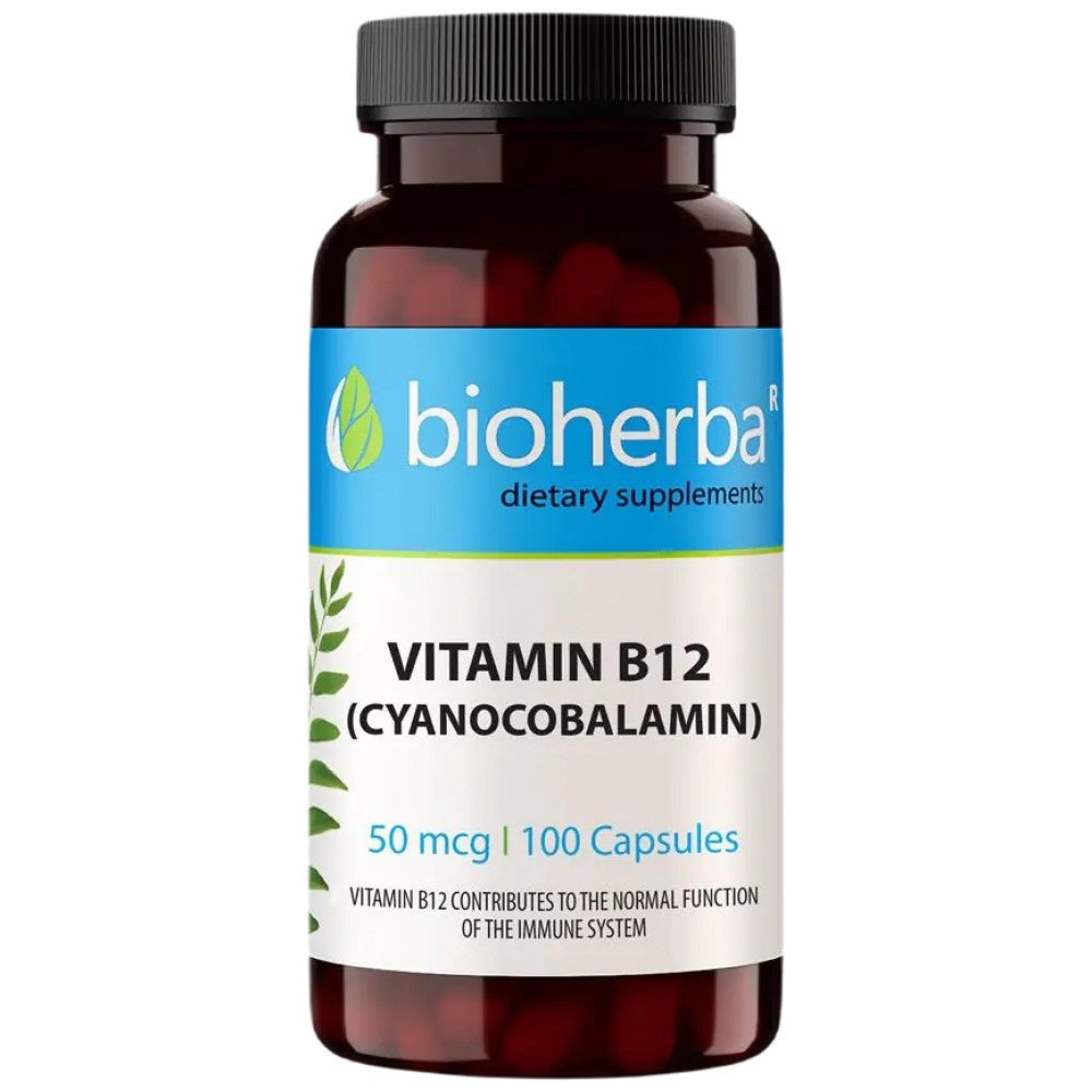 Vitamin B-12 50 mcg - 100 kapsula