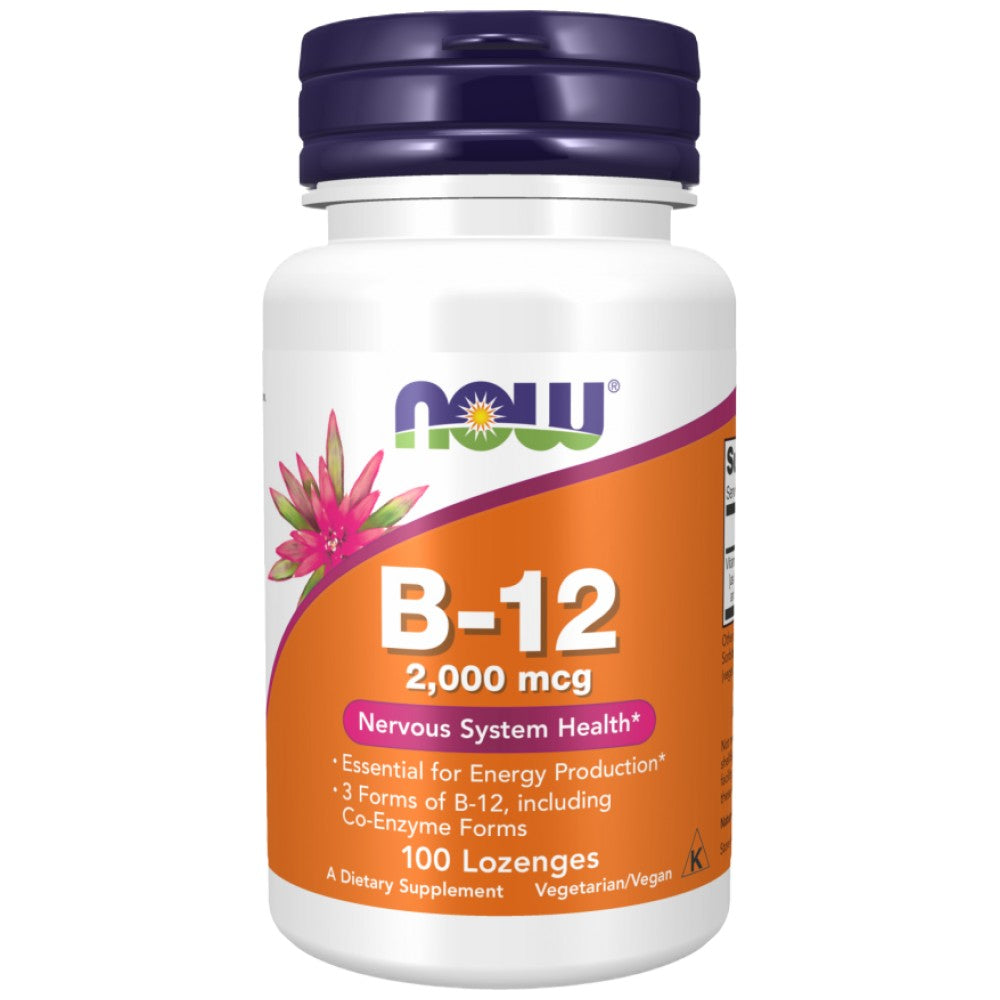 Vitamin B-12 Instant Energy 2000 mcg - 100 sublingvalnih tableta