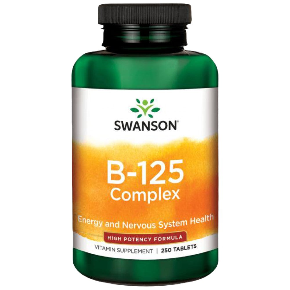 Vitamin B-125 Complex - High Potency 250 kapsula