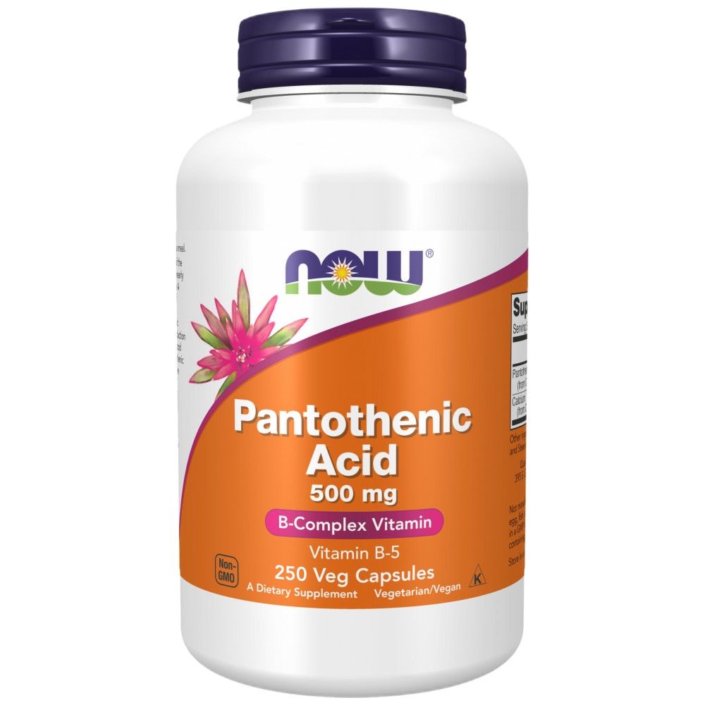 Vitamin B-5/pantotenska kiselina 500 mg - 250 kapsula