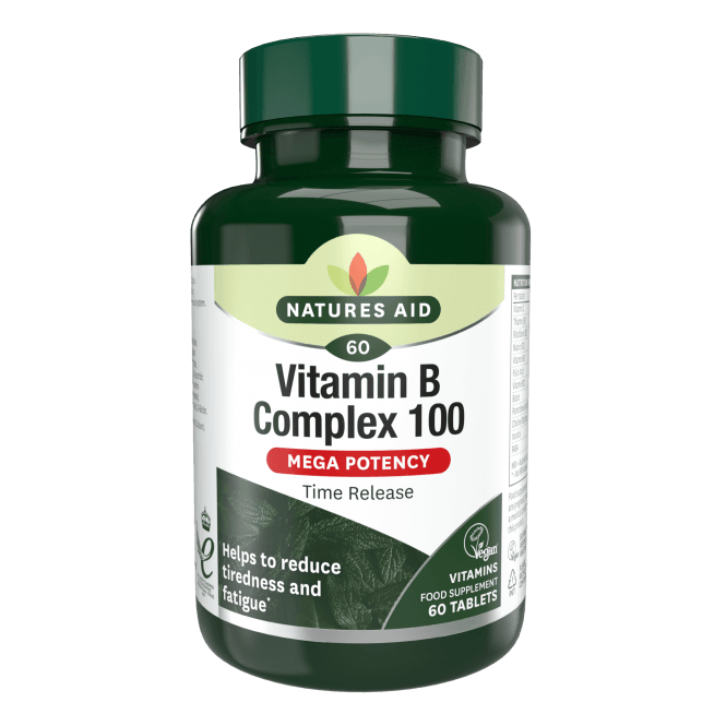 Kompleks vitamina B (Vitamin B Complex 100) 60 tableta sa sporim otpuštanjem NaturesAid
