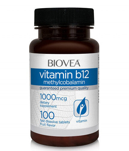 Vitamin B12 1000 Methylcobalamin Fast Dissolve/100 tableta - 0