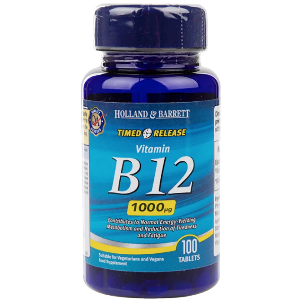 Vitamin B12 cijanokobalamin 1000 mcg/Vremensko otpuštanje - 100 tableta