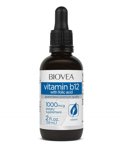 Vitamin B12 i folna kiselina u kapima 1000 mcg/60 ml