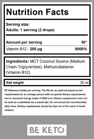 Vitamin B12 u kapima | kao metilkobalamin - 30 ml