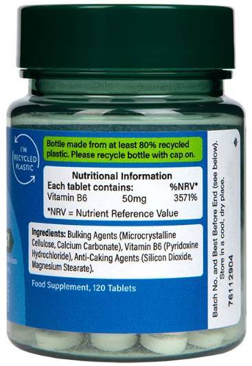 Vitamin B6/piridoksin 50 mg - 100 tableta