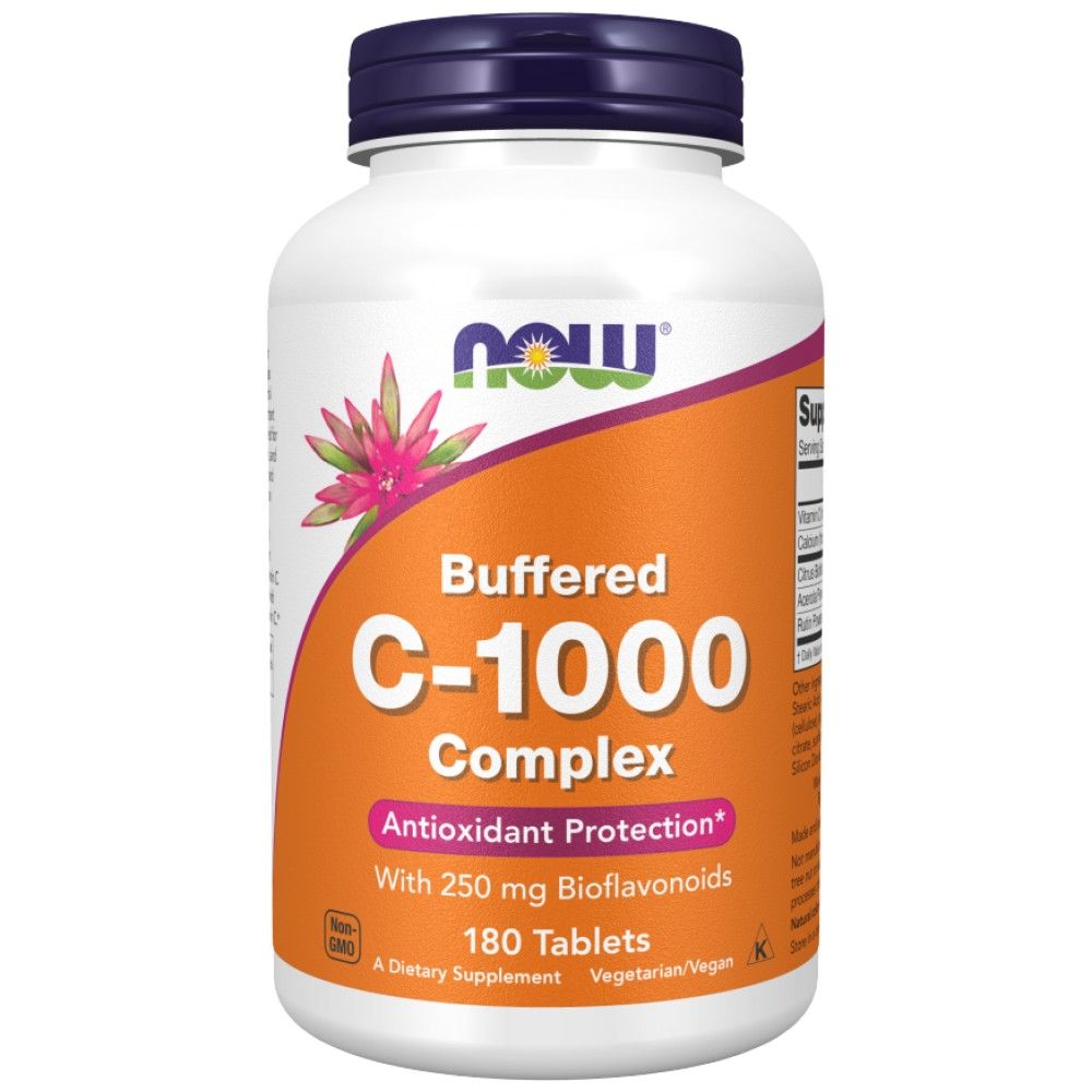 Kompleks vitamina C-1000 - puferiran s 250 mg bioflavonoida - 180 tableta
