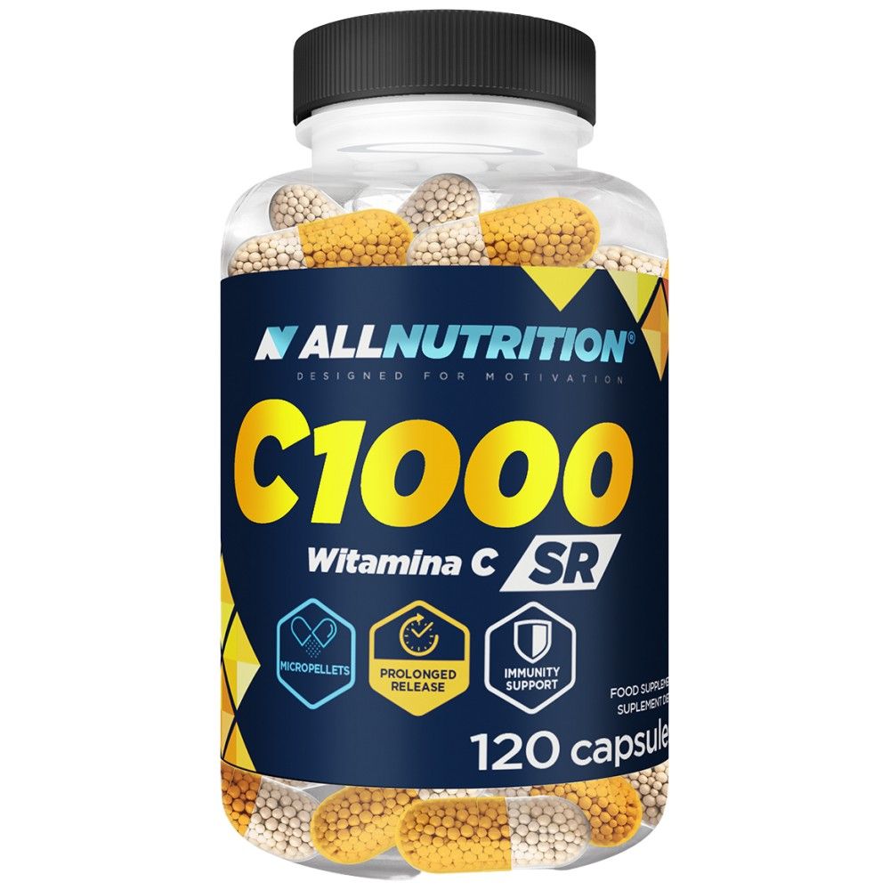 Vitamin C 1000 s produženim otpuštanjem | s gorkom narančom - 120 kapsula