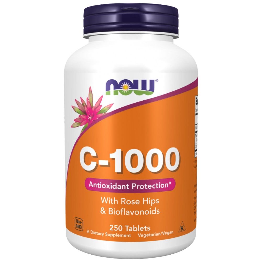Vitamin C-1000/sa plodovima šipka + bioflavonoidi - 250 tableta