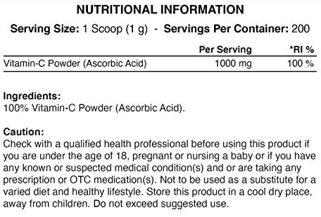 Vitamin C u prahu - 200 grama