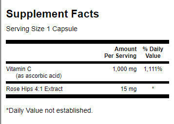 Vitamin C sa šipkom 1000 mg - 30 kapsula
